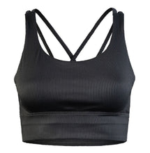 Cargar imagen en el visor de la galería, Top Atletismo Mujer Sense Black