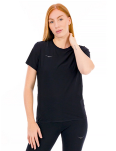 W Airolite Run Short Sleeve BLK