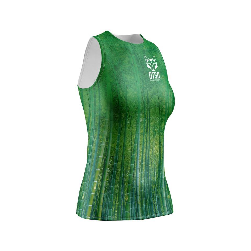 OTSO Camiseta sin Manga Mujer Bamboo