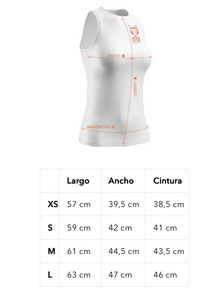 OTSO Camiseta sin Manga Mujer Sunflower
