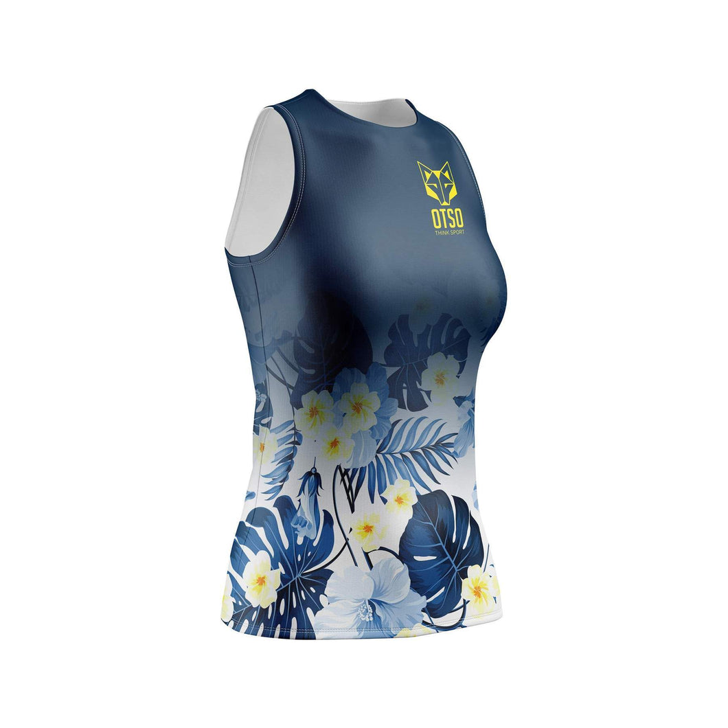 OTSO Camiseta sin Manga Mujer Spring Dark